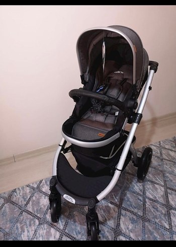 Kraft Gri Bebek Arabası - Görsel 5