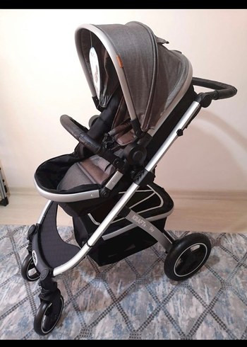 Kraft Gri Bebek Arabası - Görsel 3