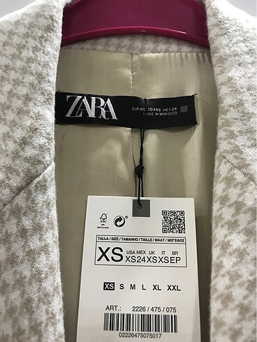 Zara kaban etiketli - Görsel 8