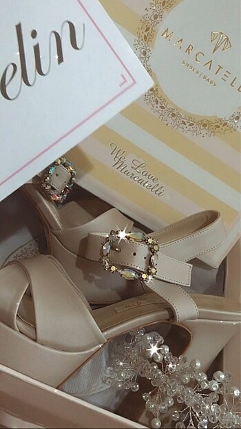 Marcarelli topuklu ayakkabı - Görsel 7