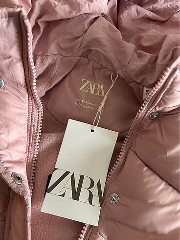 12-18 Ay Beden Zara çocuk mont
