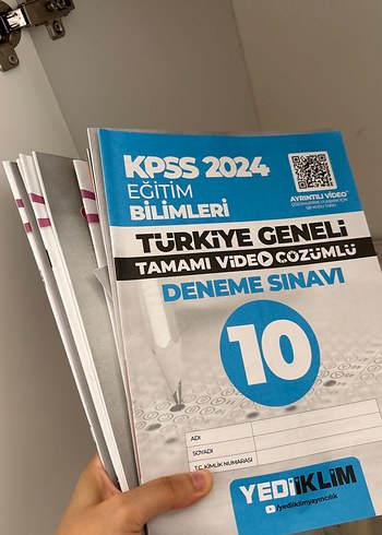KPSS 2024 Eğitim Bilimleri Deneme Sınavı 10