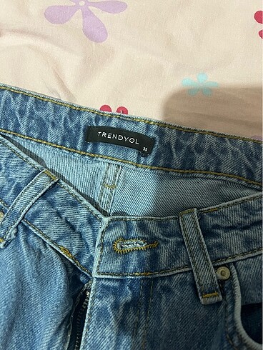 xs Beden mavi Renk Trendyolmilla Jean