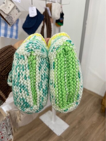 0-1 YAŞ ÖRGÜ PATİK - Görsel 4