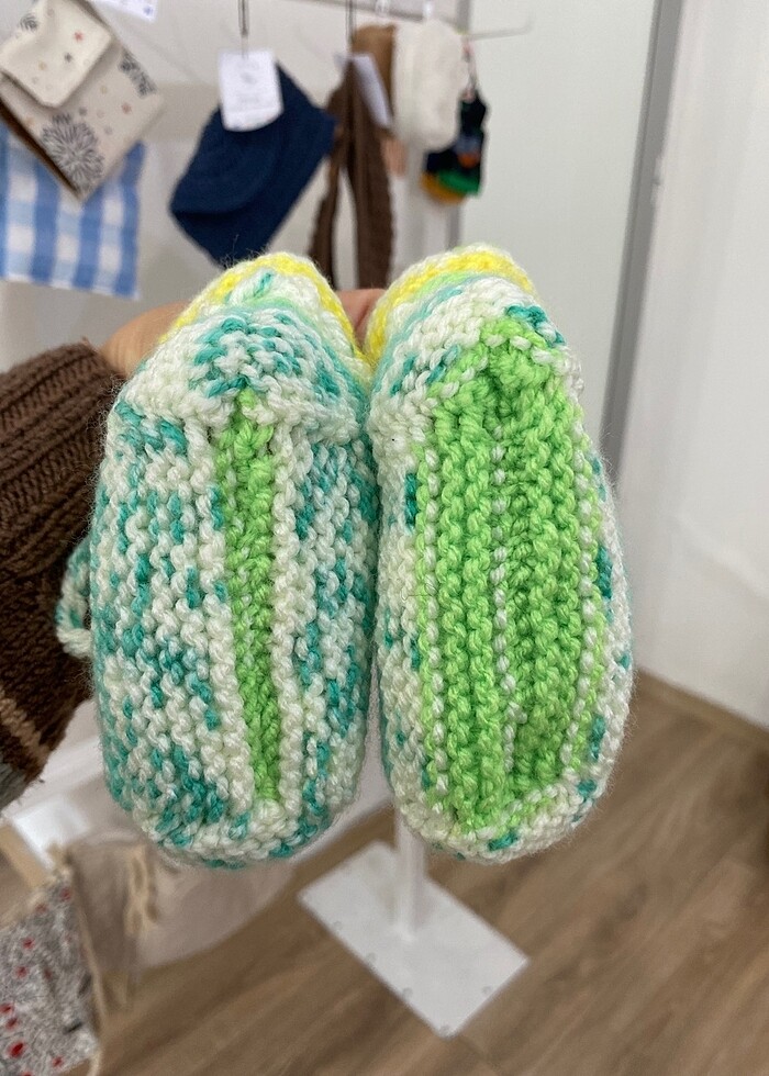 0-1 YAŞ ÖRGÜ PATİK - Görsel 4