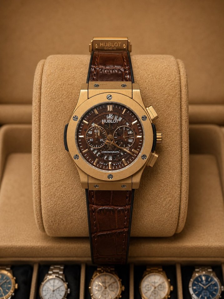Hublot Rose Gold Turbillion Saat — görsel 7/7