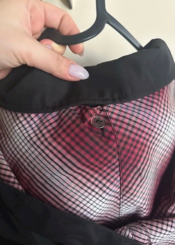 Siyah yağmurluk - Görsel 6