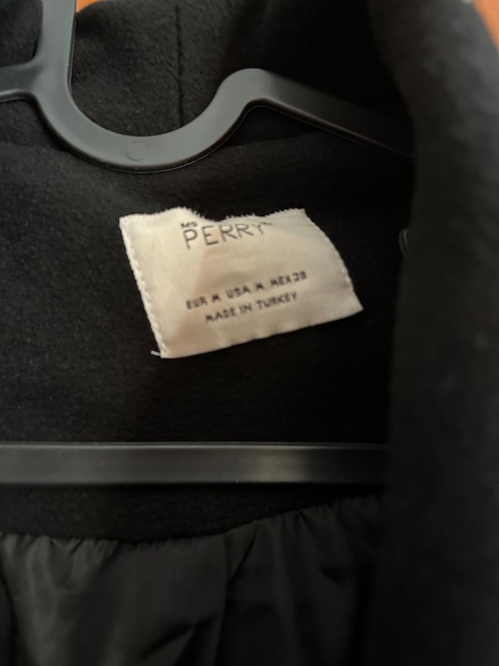 Siyah Uzun Kışlık Kaban - Görsel 5