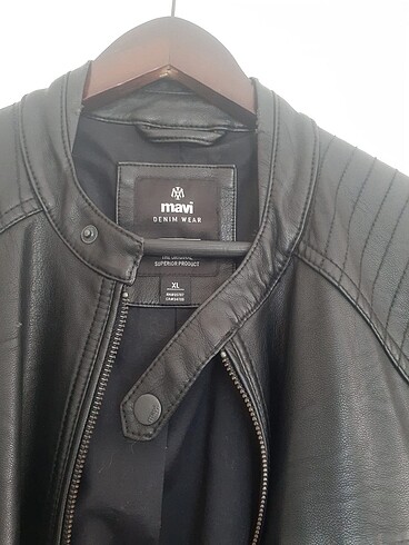 xl Beden siyah Renk Erkek deri ceket