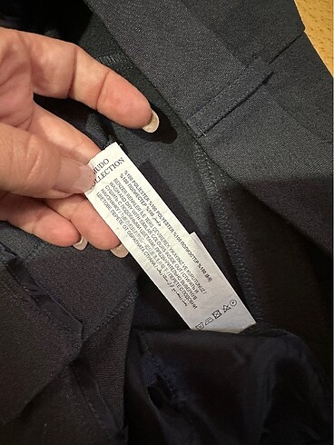 42 Beden mavi Renk Mudo Kumaş Pantolon