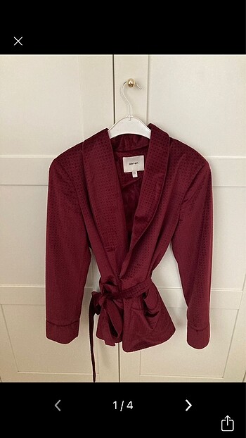 Kadife Blazer Ceket
