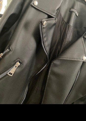 Kadın deri ceket - Görsel 3