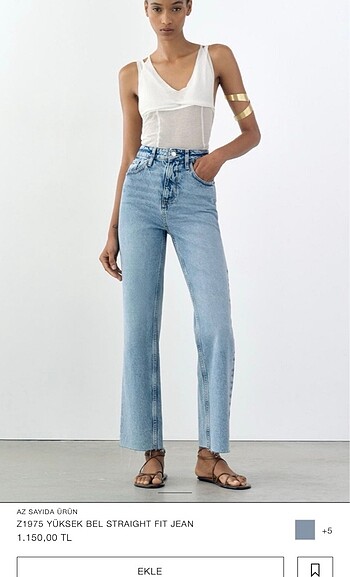 Zara Straight Jean