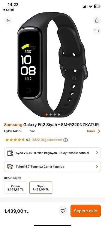 Samsung fit2