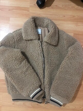 Bershka peluş ceket