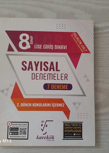 8. Sınıf LGS çalışma kitapları