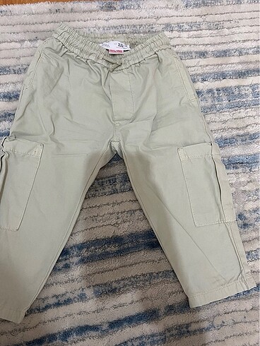 9-12 Ay Beden Zara poplin pantolon