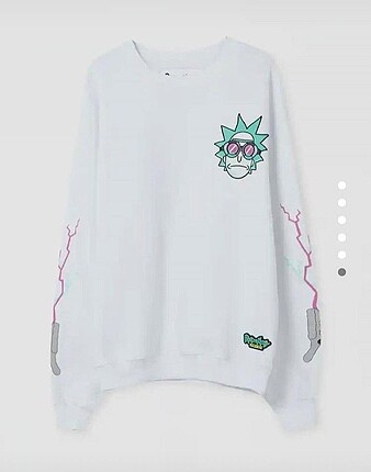 PullBear Rick and Morty Sweatshirt