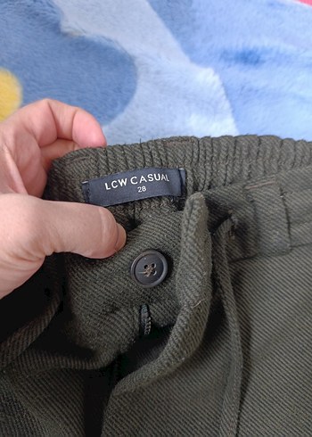 Erkek hakı yeşili Rahat Kesim Outdoor Eşofman pantolon - Görsel 4