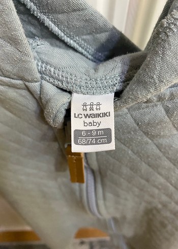 Kapüşonlu Bebek Tulumu Fermuarlı - Görsel 2