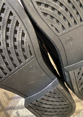 Diğer Siyah Deri Tokalı Kadın Loafer
