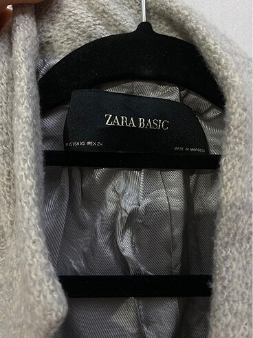 Zara Zara Gri Kaban