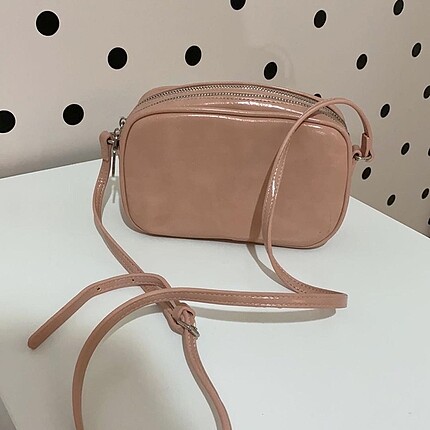 Pull and bear pudra askılı çanta