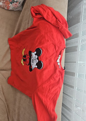 Batik Kırmızı Kadın Keten Gömlek