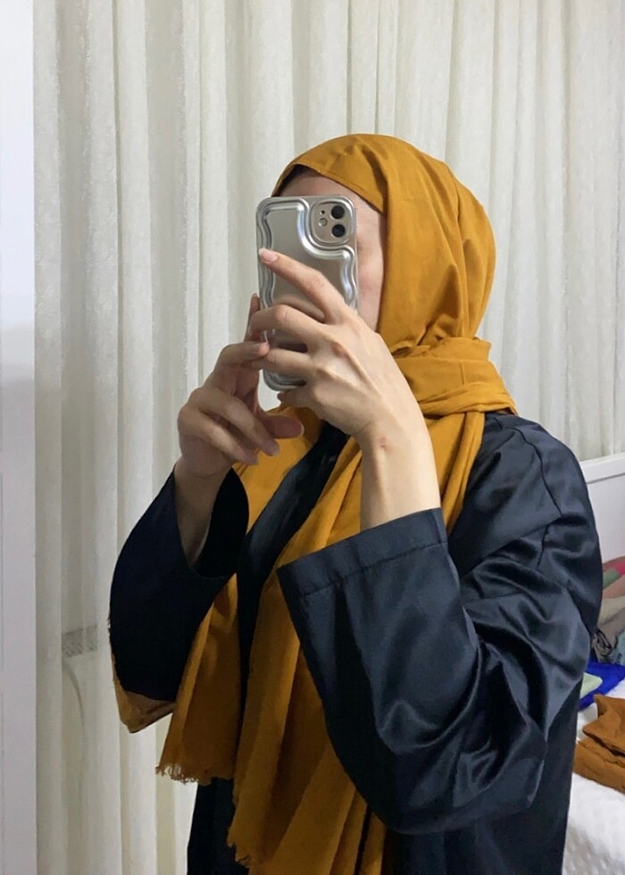 turuncu şal - Görsel 3