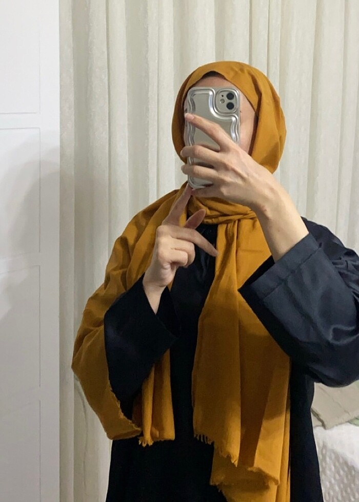 turuncu şal - Görsel 2