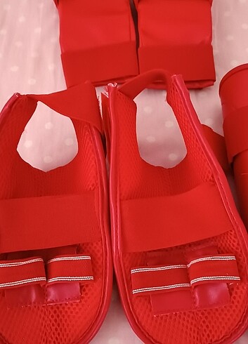 9 Yaş Beden Karate ayak kaval koruyucu