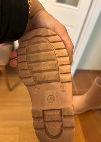 Pembe igor Kız Çocuk Lastik Bot - Görsel 2