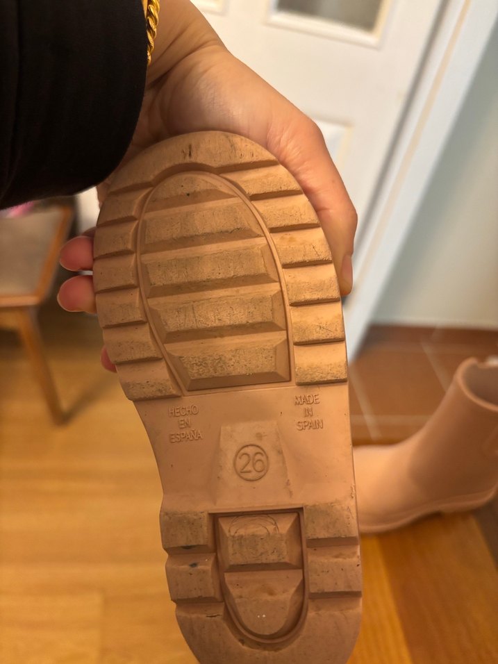 Pembe igor Kız Çocuk Lastik Bot - Görsel 2