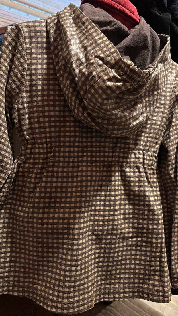 Kahverengi Kareli Ceket - Görsel 2