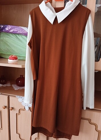 xl Beden camel Renk İkili kiremit takım