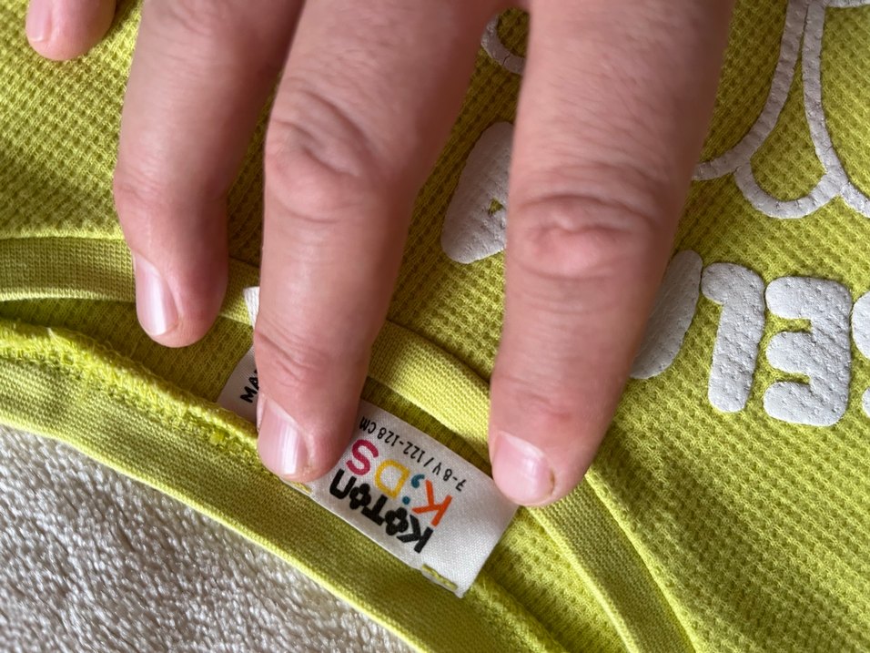 Kız Çocuk Sarı Desenli Straplez Gömlek - Görsel 2