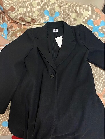 xl Beden Zara Siyah Yumuşak Düğmeli Kaban