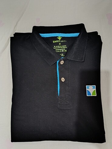 Diğer Simya Koleji Siyah Polo Yaka Tshirt