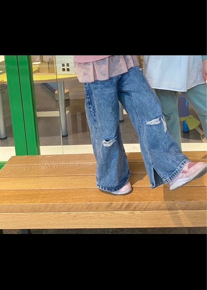 Zara muadili kot pantolon - Görsel 5