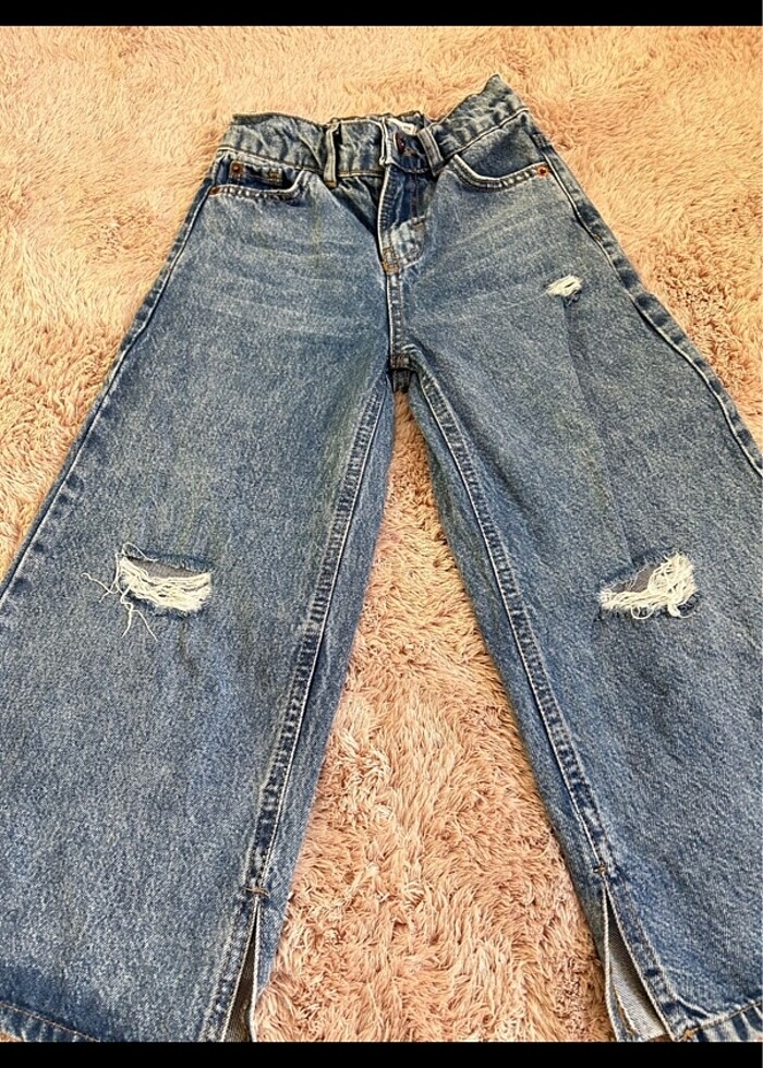 Zara muadili kot pantolon - Görsel 2