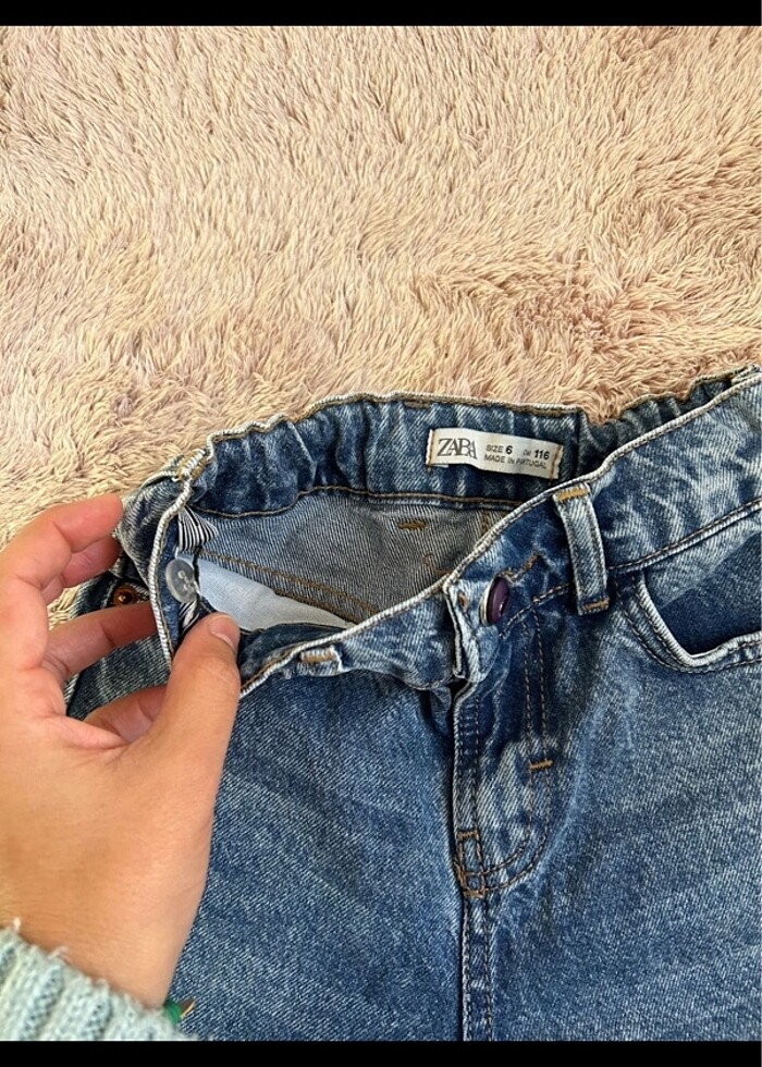 Zara muadili kot pantolon - Görsel 3