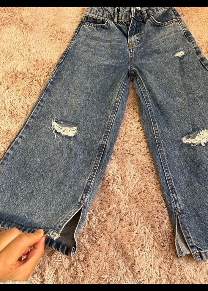 Zara muadili kot pantolon - Görsel 4