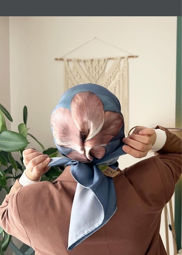 Twil ipek eşarp - Görsel 2