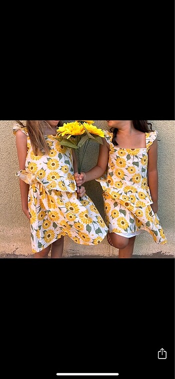 LCW takım ayçiçeği desen - Görsel 5