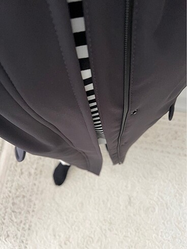 Antrasit Kapüşonlu Softshell kap - Görsel 8