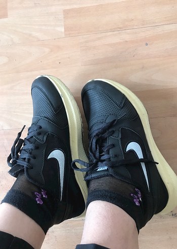 Mor Bağcıklı Spor Kadın Sneakers
