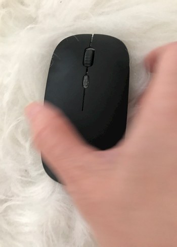 Siyah Kablosuz Mouse - Görsel 3