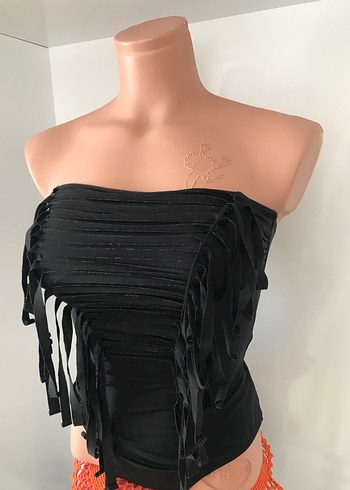 Siyah Fit mayo - Görsel 5