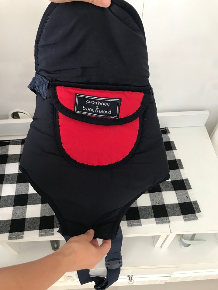 Kırmızı Siyah Bebek Taşıyıcı - Görsel 4