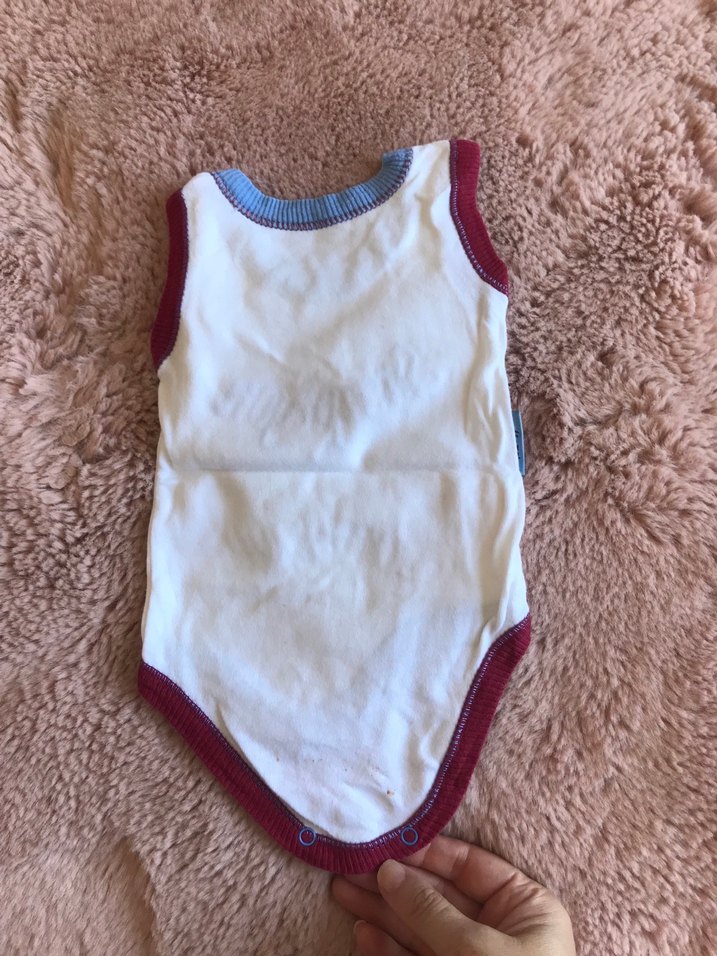 Renkli Nakışlı Kolsuz Bebek Body - Görsel 2